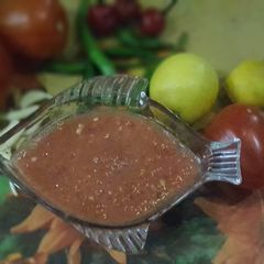 Tomato chutney A picture of Tomato chutney.
