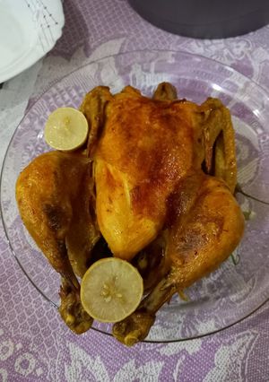 عکسی از دستور مرغ درسته