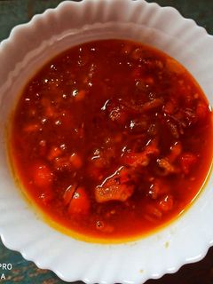টমেটো আমসত্ত্ব খেজুরের চাটনি (tomato aamsatwo khejurer chatni recipe in Bengali) রেসিপির প্রধান ছবি