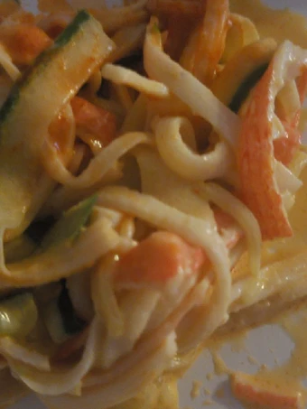 Easy Steps to Prepare Spicy Kani salad the  Makes Drooling So Delicious