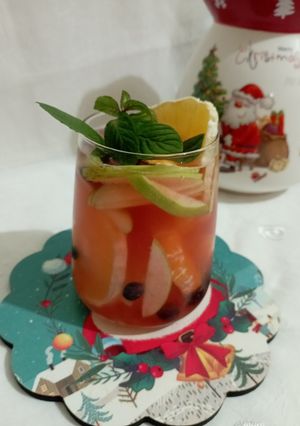 O poză a rețetei Sangria din vin alb și sprite.