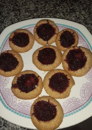 Una foto de Galletas con frutos rojos