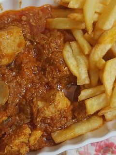 عکسی از دستور خورش مرغ با قارچ