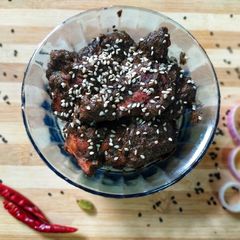 A picture of Chicken Tilottama | Black Chicken.