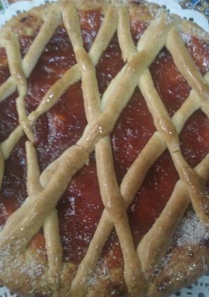 Una foto de Pastafrola de las 8 cucharadas sin manteca