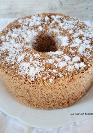 Foto di Chiffon cake cocco e cioccolato