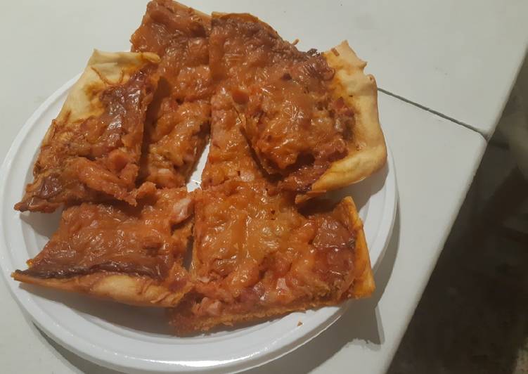 Pizza casera a mi manera