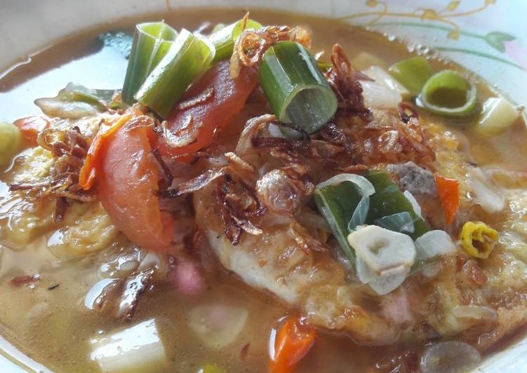 Resep: Sup Telur Ceplok Sederhana Dan Enak