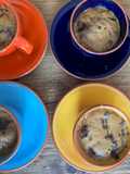 Microwave cookie dough - mug cake