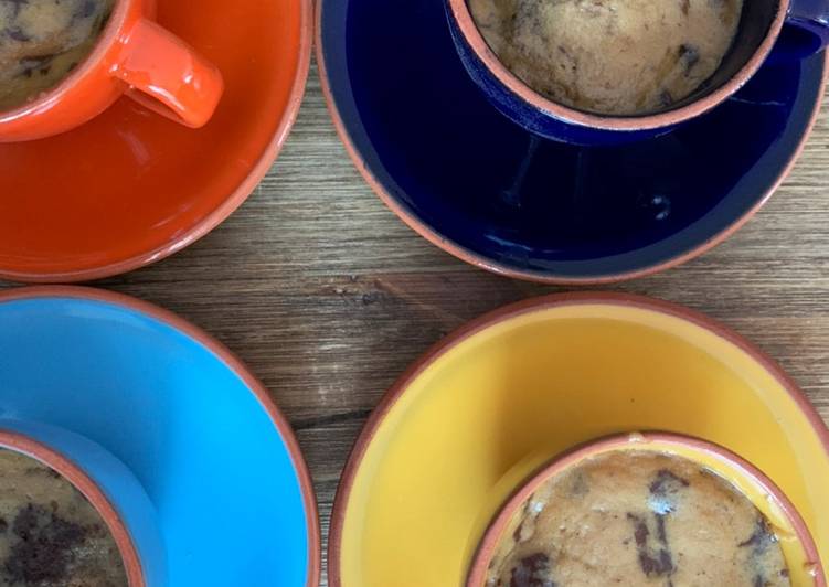 How to Prepare Ultimate Microwave cookie dough - mug cake