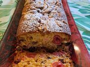 Una foto de budin nuez y avellanas