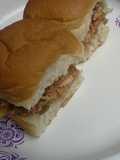 Spicy Barbecue Tuna salad sloppy sliders