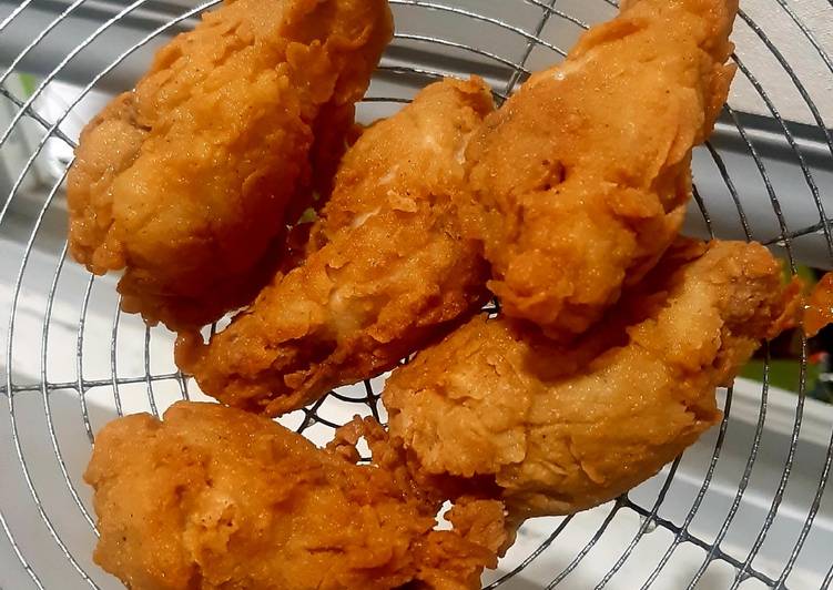 Resep Ayam goreng tepung renyah, Enak