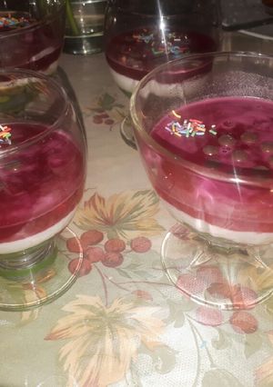 عکسی از دستور ژله سه رنگ