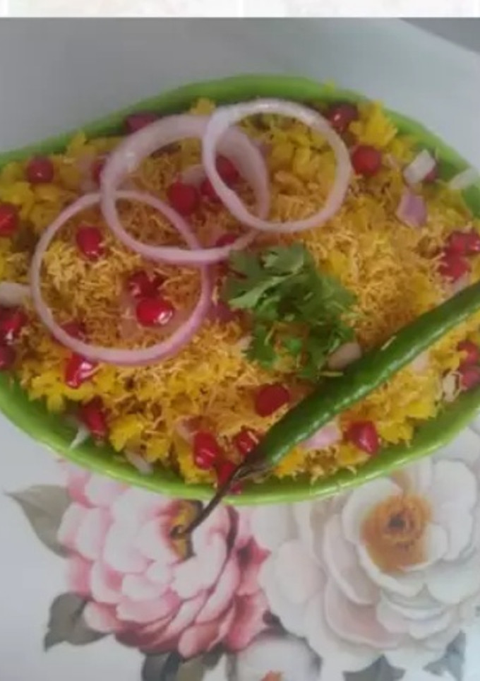 A picture of Kanda Poha.