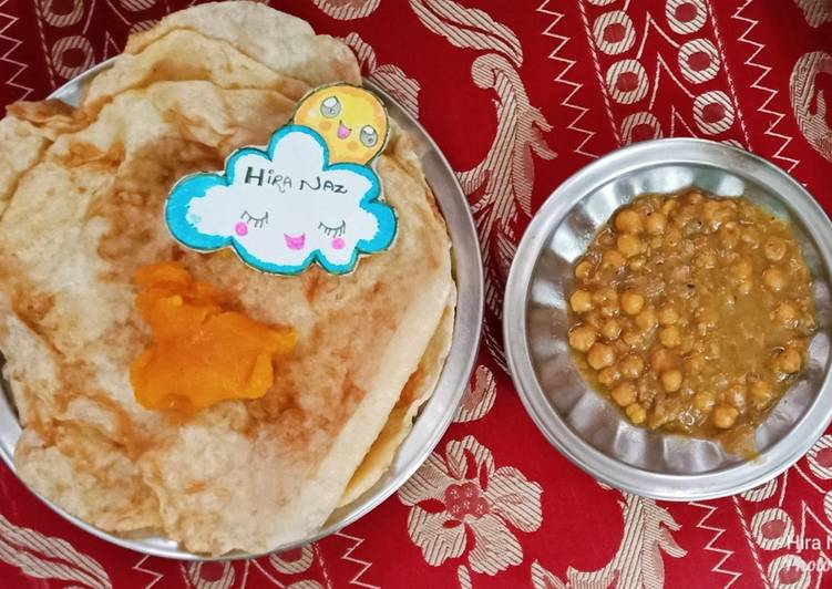 How to Make Homemade Halwa Poori