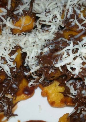 Foto resep Pisang Keju Coklat Leleh