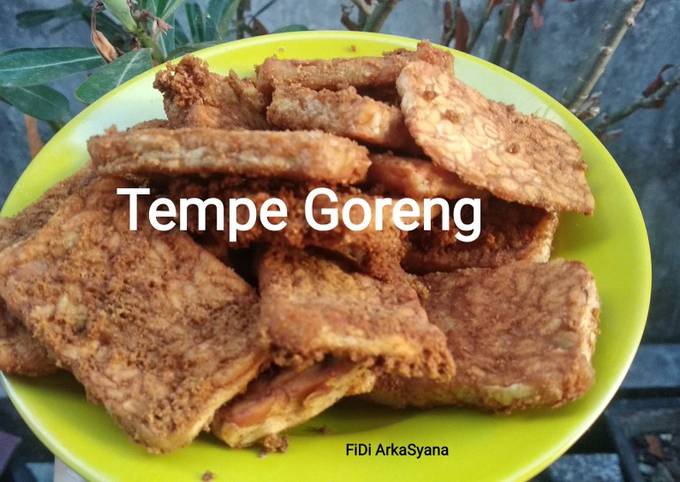 Mudah Banget Masakan Resep Tempe Goreng