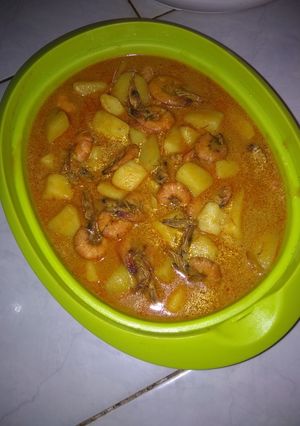 Foto resep Gulai udang kentang