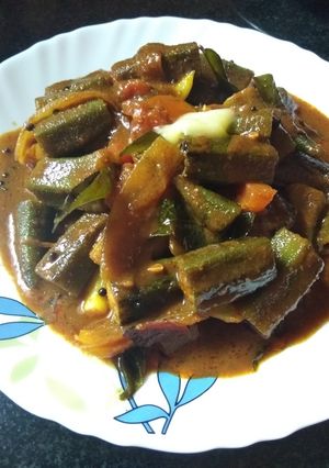 ভেন্ডি কোড়ম্বু (bhendi kodambu recipe in Bengali) রেসিপির প্রধান ছবি