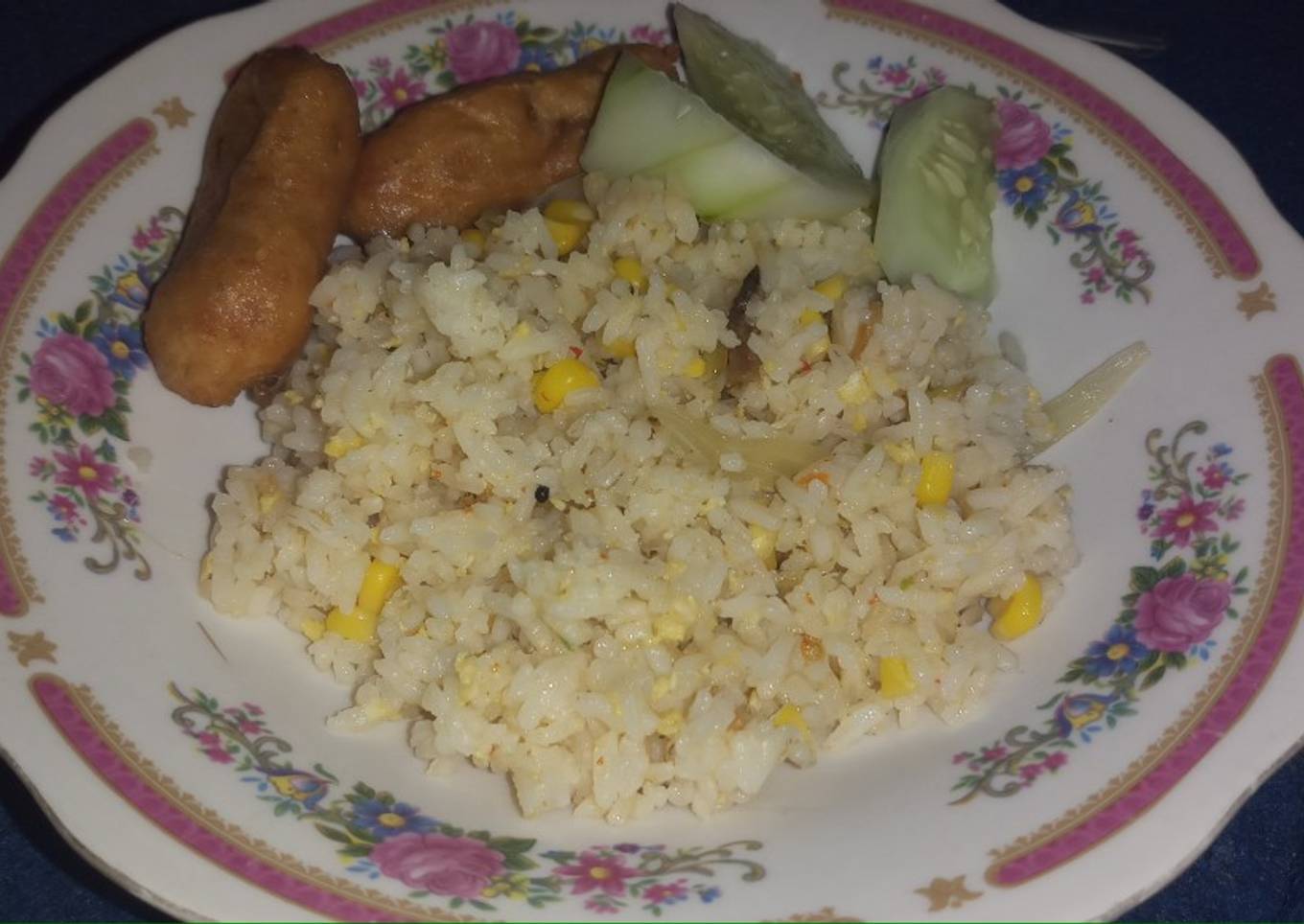 Nasi goreng teri