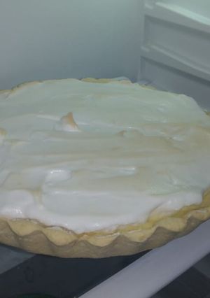 Una foto de Lemon pie/ Tarta de limón