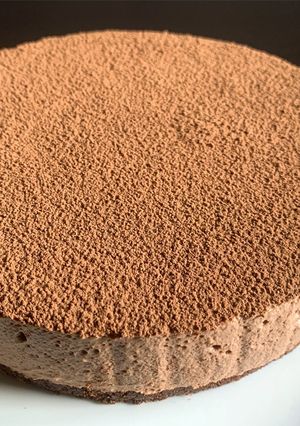 A picture of Chocolate Cheesecake.