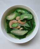Canh Mồng Tơi Mướp Tôm Khô