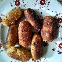 A picture of Baby corn nuggets.