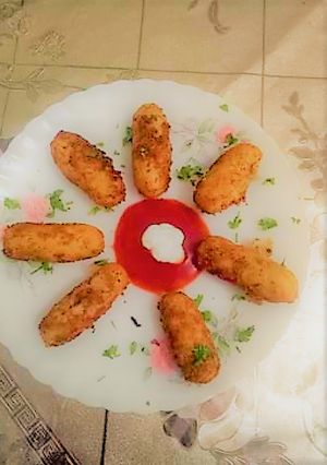 A picture of Potato Rolls😋.