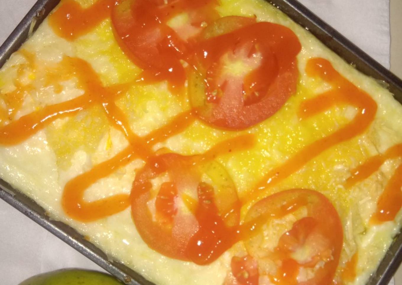 Telor keju panggang