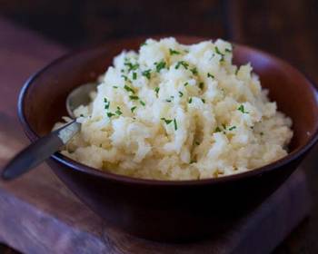 Without Fail Making Recipe Mashed Cauliflower 87 calories Delicious Steady