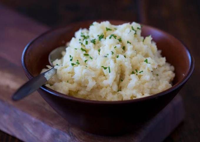 Mashed Cauliflower (87 calories)