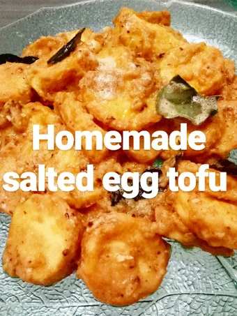Langkah Mudah untuk Membuat Resep Stir fried salted egg tofu (tahu jepang goreng telur asin) yang  Bikin Ketagihan Anti Ribet, Bisa Manjain Lidah