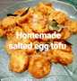 Langkah Mudah untuk Membuat Resep Stir fried salted egg tofu (tahu jepang goreng telur asin) yang  Bikin Ketagihan Anti Ribet, Bisa Manjain Lidah
