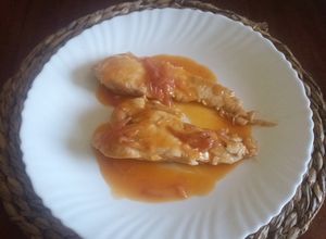 Foto principal de Pechuga de pollo en salsa de pomelo