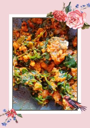 મેથી ની લોટવાડી સબ્જી રેસીપી મુખ્ય ફોટો