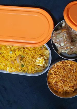 A picture of Vegetable pulao.