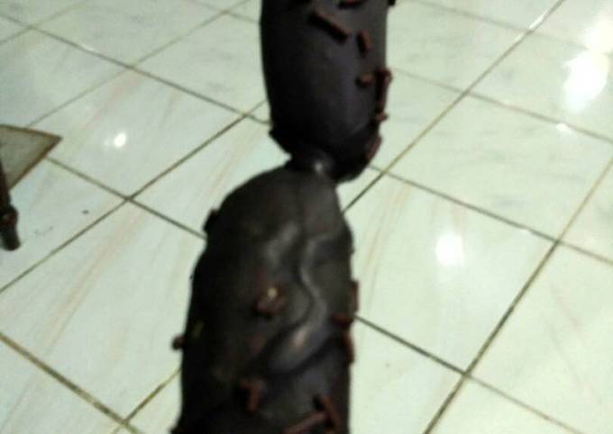 Standar Resep buat Es pisang coklat simple dijamin gurih