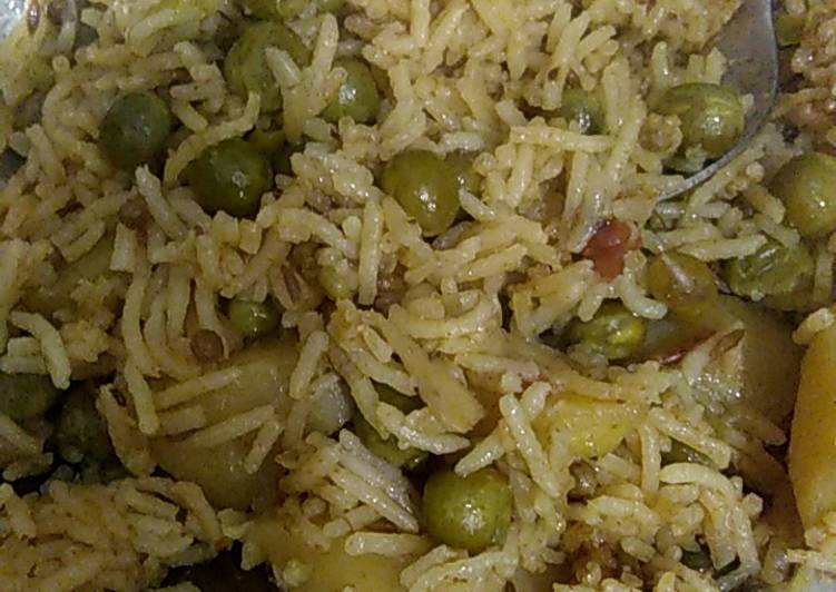Steps to Make Quick Mater palao made by sumaira jabee