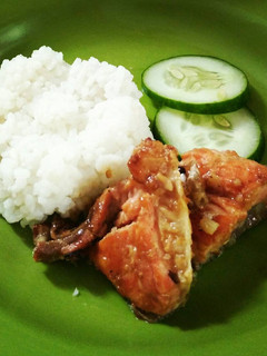 Foto resep Mpasi 1,4 th salmon grill dgn saos madu dan teriyaki