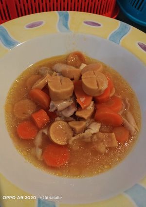 Foto resep Sup Merah Sosis Ayam