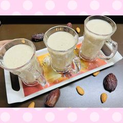 Almond Banana Dates Smoothie A picture of Almond Banana Dates Smoothie.