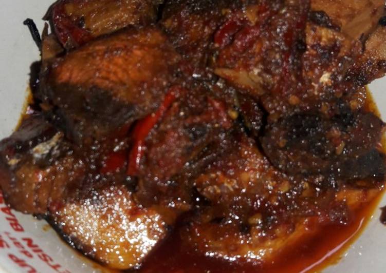 Pindang tongkol balado simple