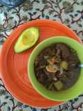 Cetogénica: caldo de res con vegetales al estilo oriental