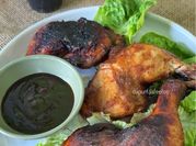Gambar ayam bakar perapan sos