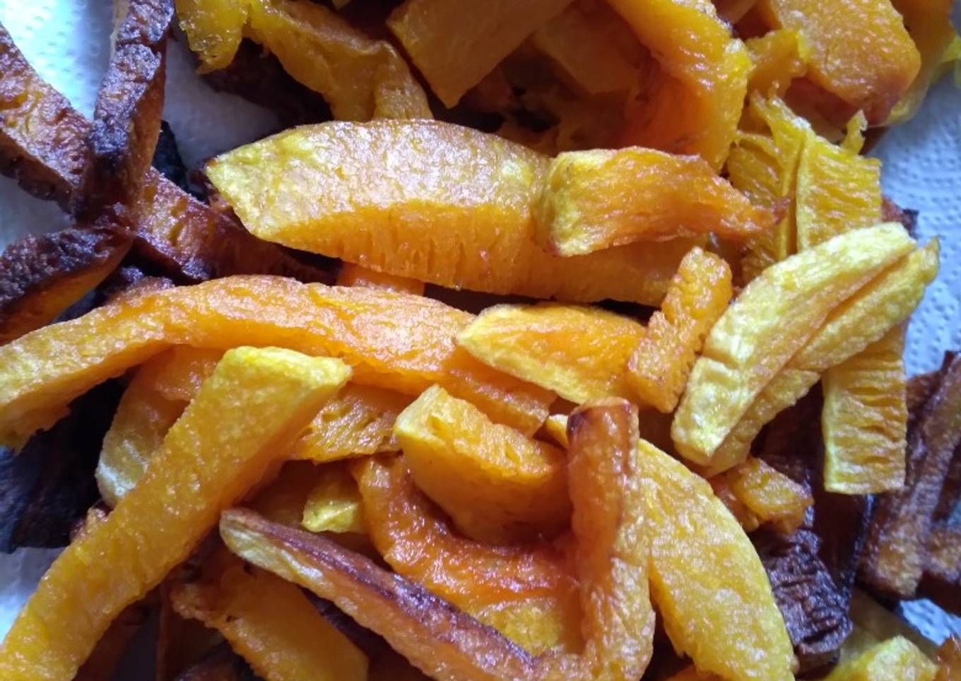 Zapallo calabaza frito