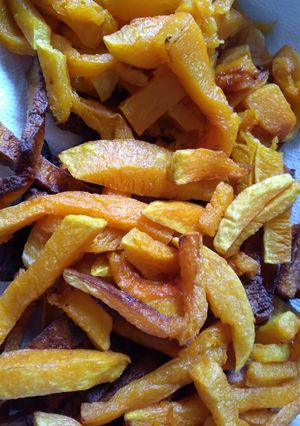 Una foto de Zapallo calabaza frito