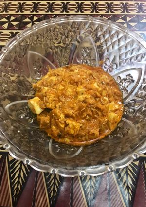 Foto resep Ikan teri, tahu, tempe gulai🧡