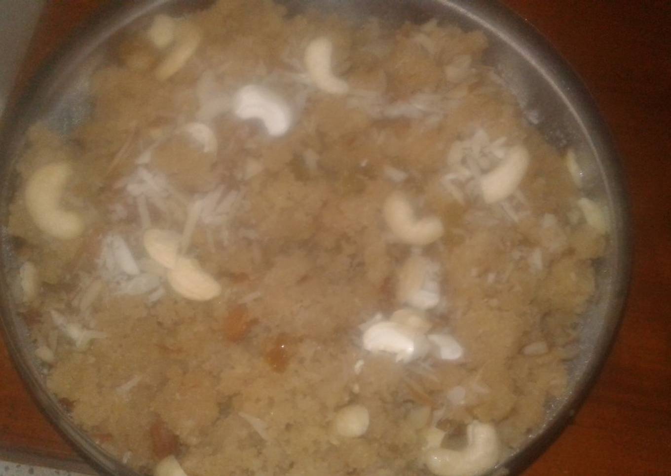 Suji banana ka halwa